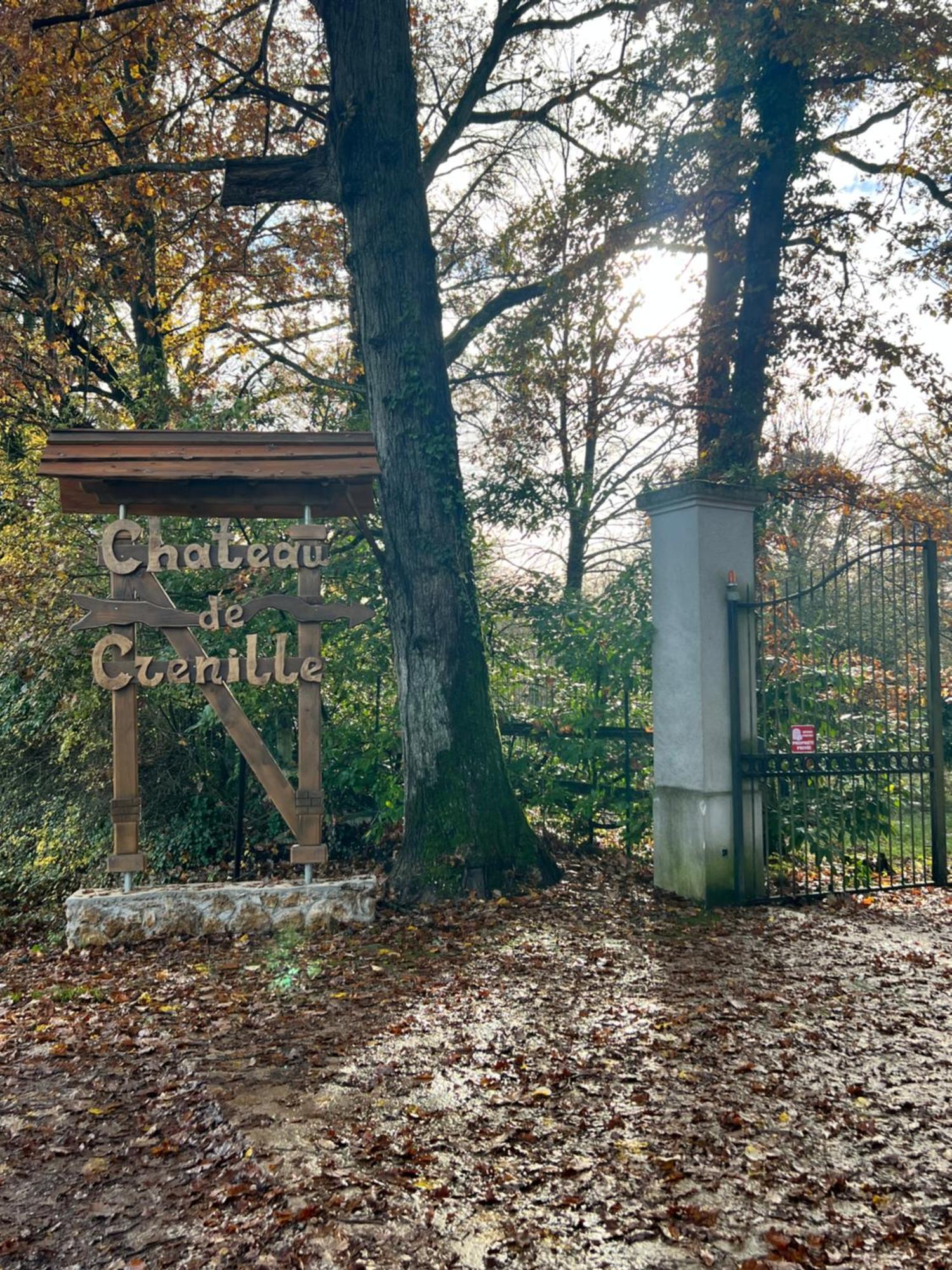 Chateau De Crenille Chaumes-en-Brie Bagian luar foto