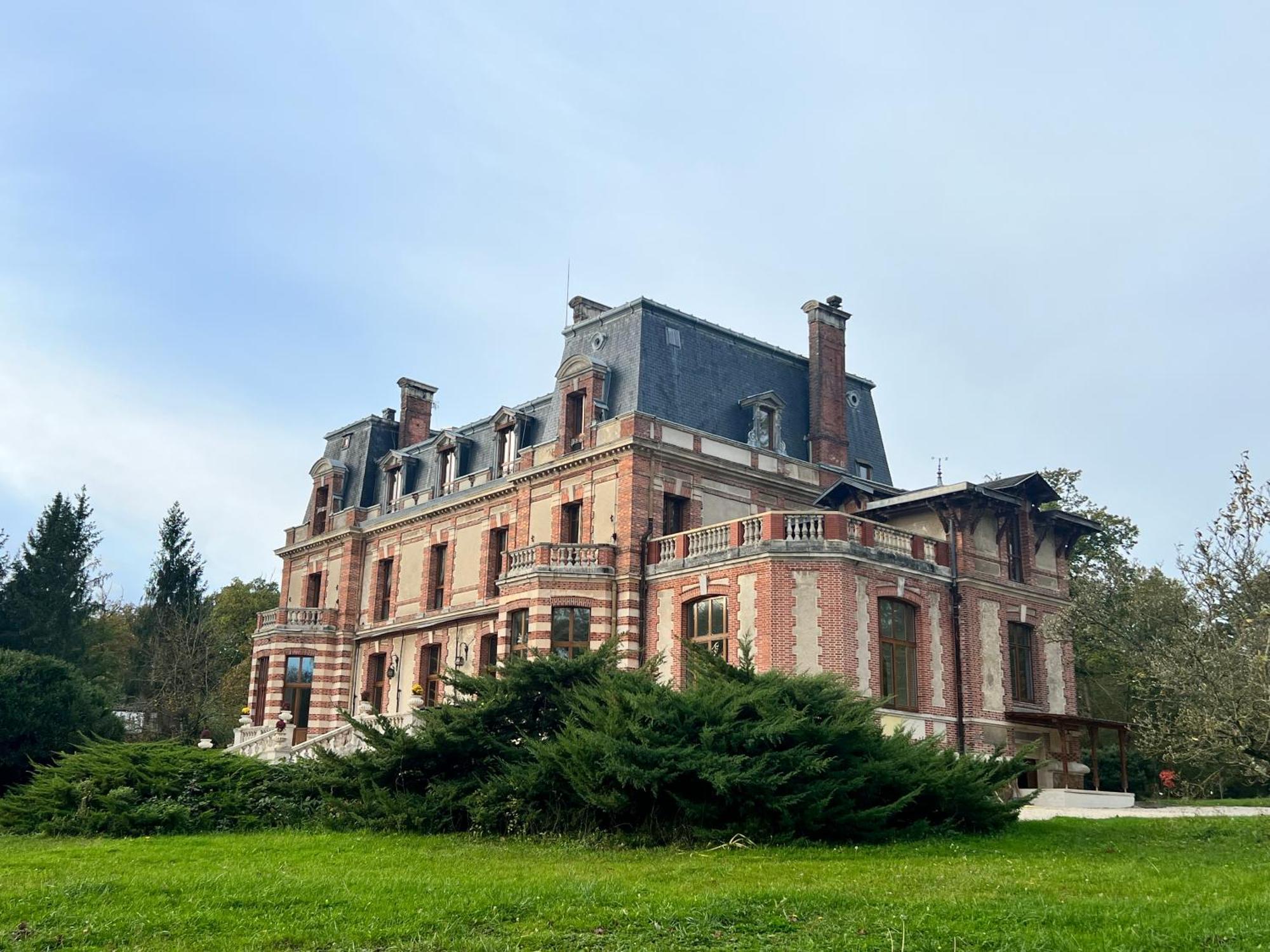 Chateau De Crenille Chaumes-en-Brie Bagian luar foto